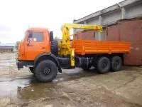 КАМАЗ-43114 с КМУ Soosan scs736