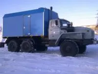 Парообразующая установка ППУ-1600/100 на шасси Урал
