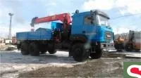 Бортовой Урал 4320-4972-80 с крано- манипуляторной установкой ИНМАН ИТ-200 (люлька+ бур)