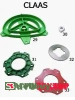 Запчасти на пресс подборщикии тюковые и рулонные Claas, John deere, Welger, Krone
