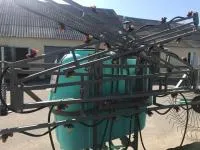 Навесной опрыскиватель усиленный OGR 800л 14м штанга