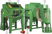 Пескоструйная камера инжекторного типа ECO-80S